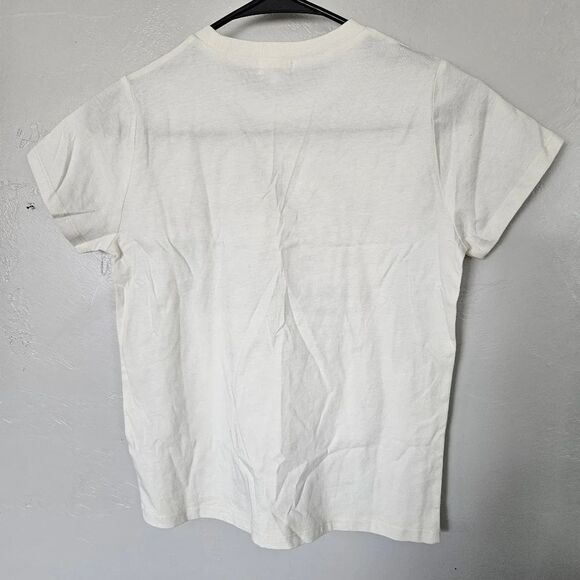 Modish Rebel NWOT Girls Youth Medium White Short Sleeve Racing Graphic Tee Car - Picture 4 of 4